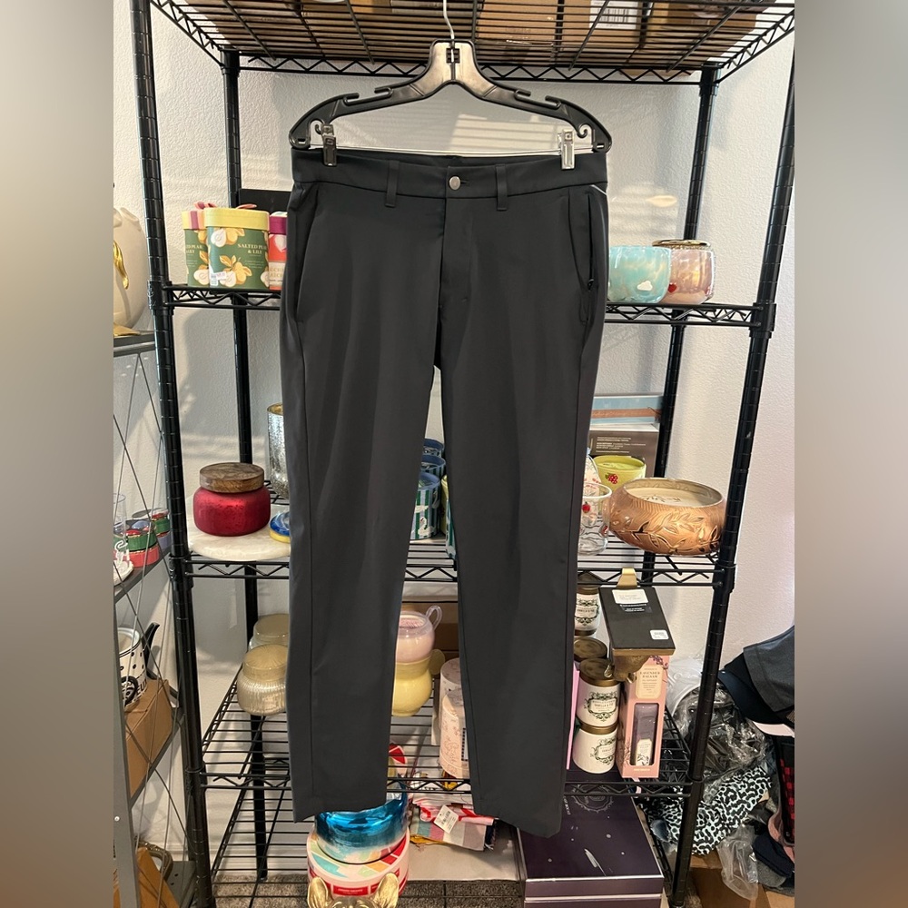 Lululemon Men’s ABC Classic-Fit Trouser Warpstreme, Sz 32 - Picture 3 of 5
